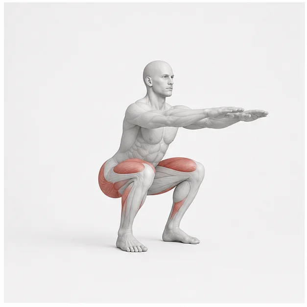 Deep Squat Hold in der Belastungsphase