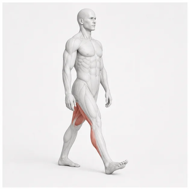 Hamstring Stretch: Belastungsposition