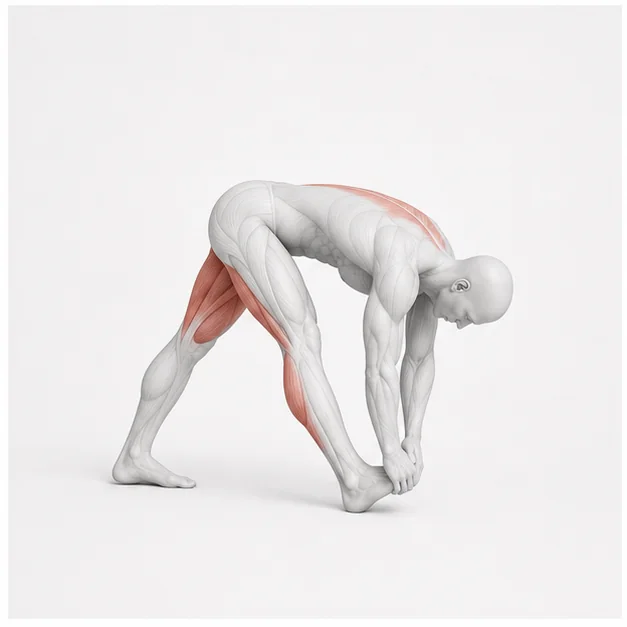Hamstring Stretch in der Belastungsphase