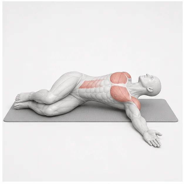 Open Book / Thoracic Rotation in der Belastungsphase