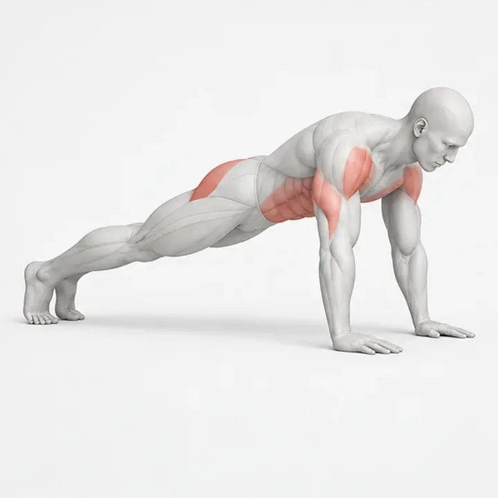 Plank-Up in der Belastungsphase